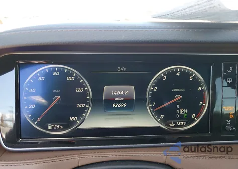 2015 Mercedes-Benz S 550 из США, поврежденный, VIN WDDUG8CB4FA083515